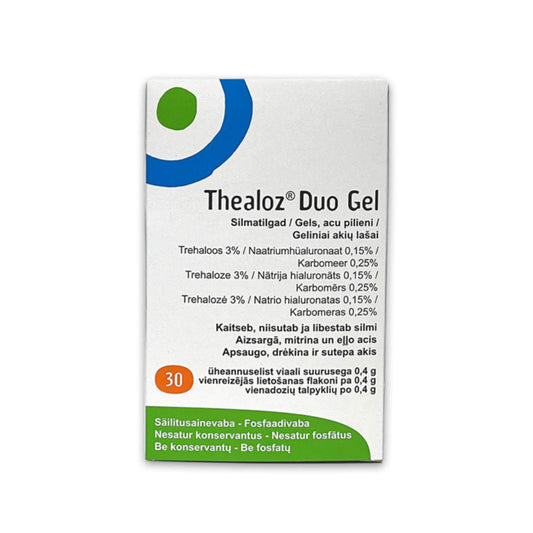 Thealoz Duo geliniai akių lašai