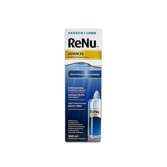 ReNu Advanced – multifunkcis kontaktinių lęšių tirpalas, 360 ml