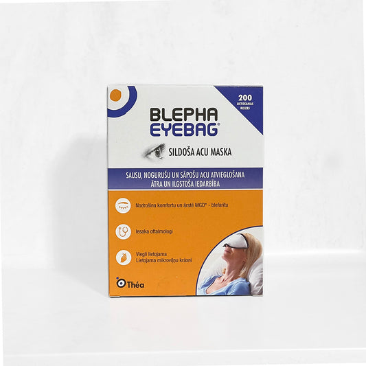 Blepha Eyebag – šildoma akių kaukė nuo sausumo ir nuovargio
