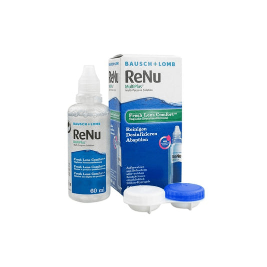 ReNu MultiPlus kontaktinių lęšių skystis, 60 ml